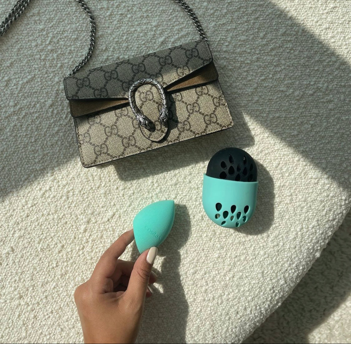 makeup sponge and case bundle